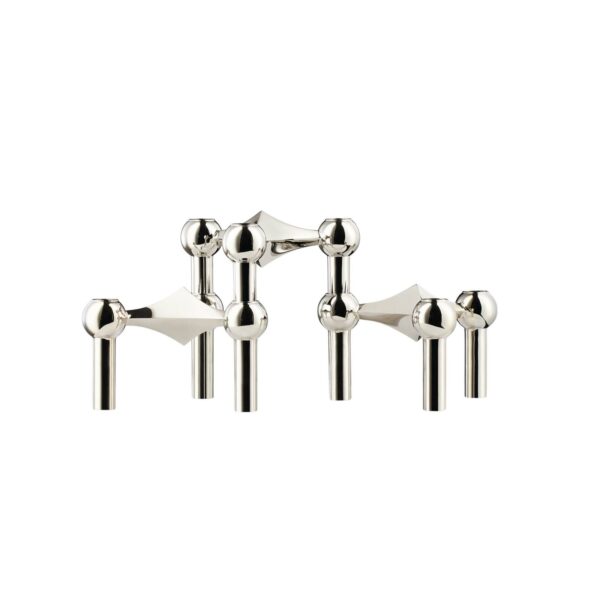 STOFF NAGEL κηροπήγιο χρωμίου 3-pack