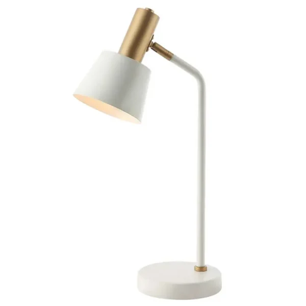 Φωτιστικό επιτραπέζιο 20221 1xE14 Max 25W White Matt - Gold Matt