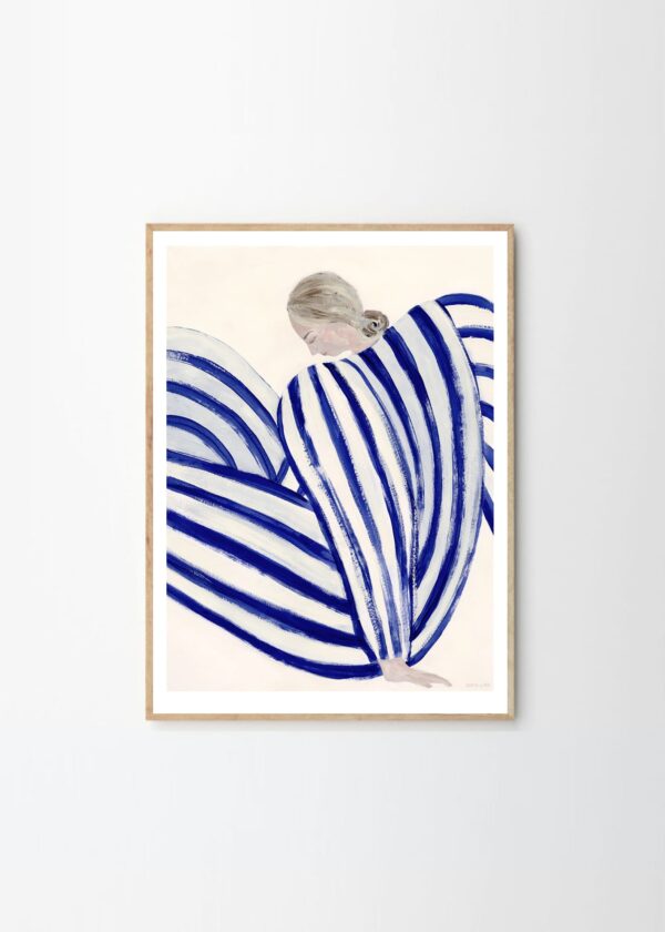 SOFIA LIND (Blue Stripe At Concorde)30Χ40cm