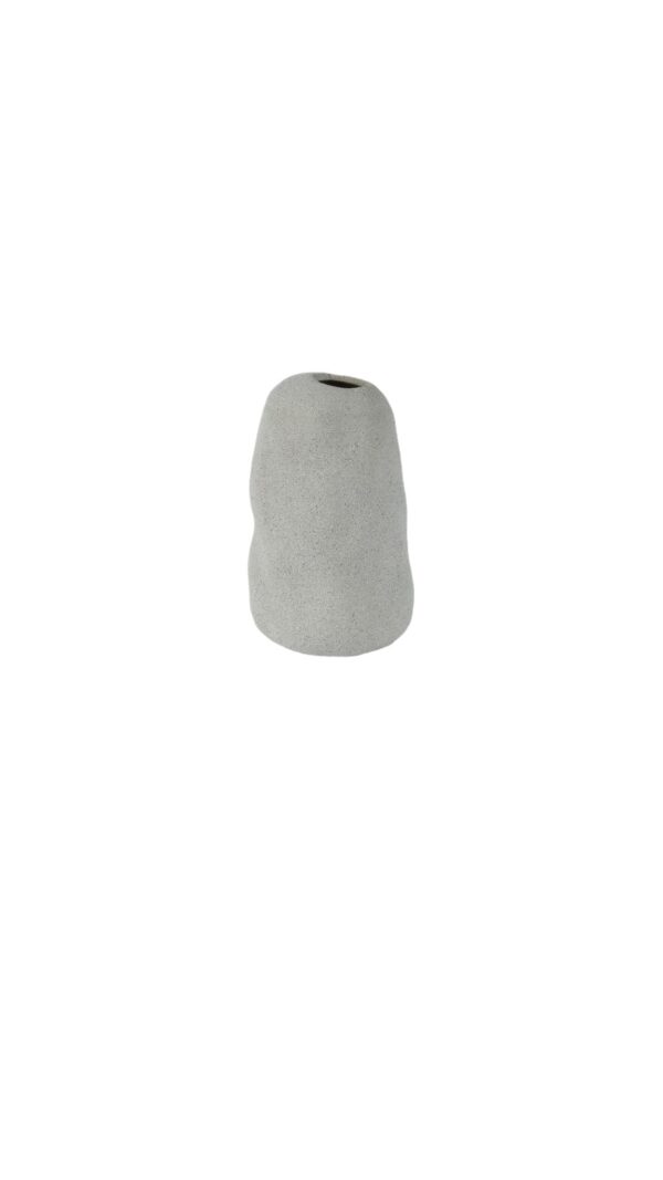Βάζο stoneware grey