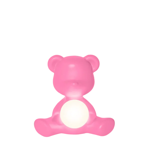 Teddy Girl Lamp with Rechargeable Led Design by Stefano Giovannoni