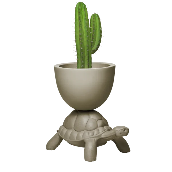 Turtle Carry Planter and Champagne Cooler Design by Marcantonio