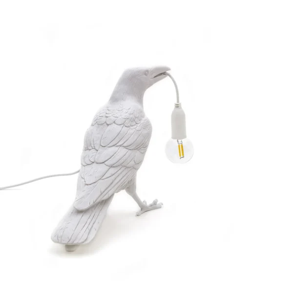 Bird Lamp White Waiting(Design Marcantonio) - Image 4
