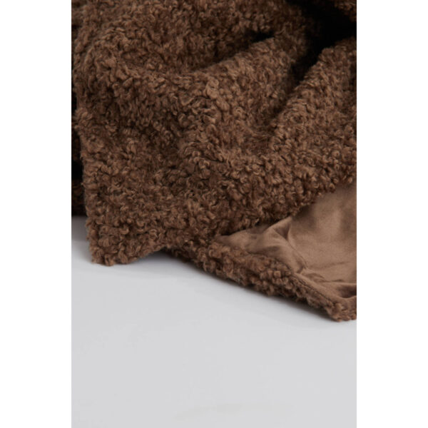 Throw 152x127 cm BODI brown - Image 2