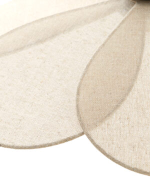 Κρεμαστό φωτιστικό σε σχήμα λουλούδι στο χρώμα της άμμου