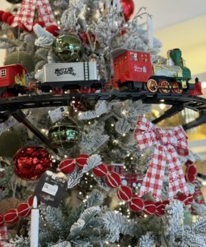 Led train plastic indoor