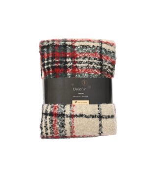 Ριχτάρι - κουβέρτα καναπέ καρό 130 x 170 cm