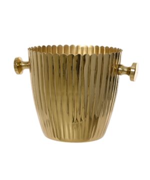 Σαμπανιέρα μεταλλική σε χρυσό