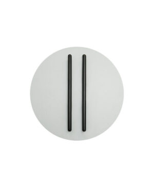 Zambelis Lights Επιτοίχιο Φωτιστικό Led Αλουμινίου Γκρι Ø40 13W 3000K 2573 - Dimmable