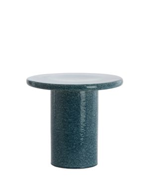 Side table Ø40,5x35,5 cm TUDO ceramics dark blue