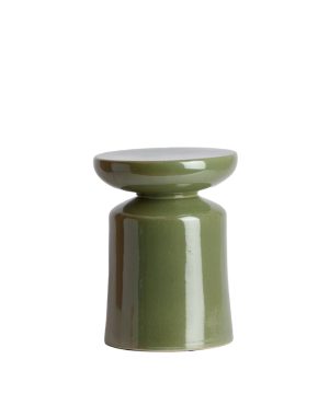 Side table Ø33,5x45 cm KOTOR ceramics green