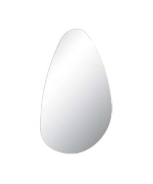 Καθρέπτης Τοίχου Με Φως Led 25385 80x55cm Touch Dim Clear Αλουμίνιο