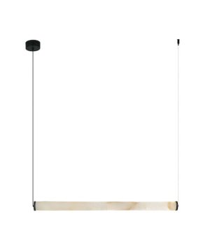 Φωτιστικό Οροφής 2539 69,4x208cm Dim Led 1800lm 23W 3000K Alabaster White-Black