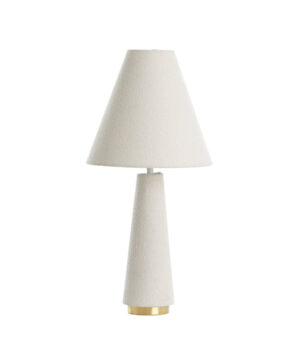 Table lamp Ø30x61 cm  bouclé cream