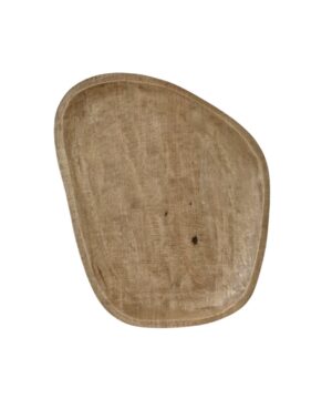 Πιατέλα ξύλινη irregular natural